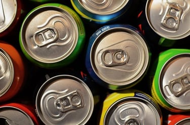 image of aluminum cans