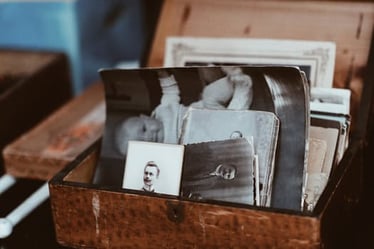 Image of box of photos